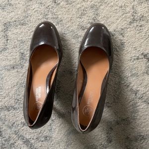 Dark brown heels